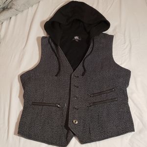 Rock & Republic Hooded Vest